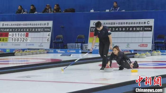 十四冬冰壶青年组混双决赛落幕 黑龙江队夺冠
