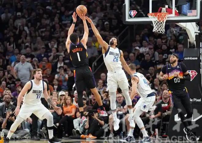 太阳力克勇士终结附加赛 布克格林冲突引爆全场